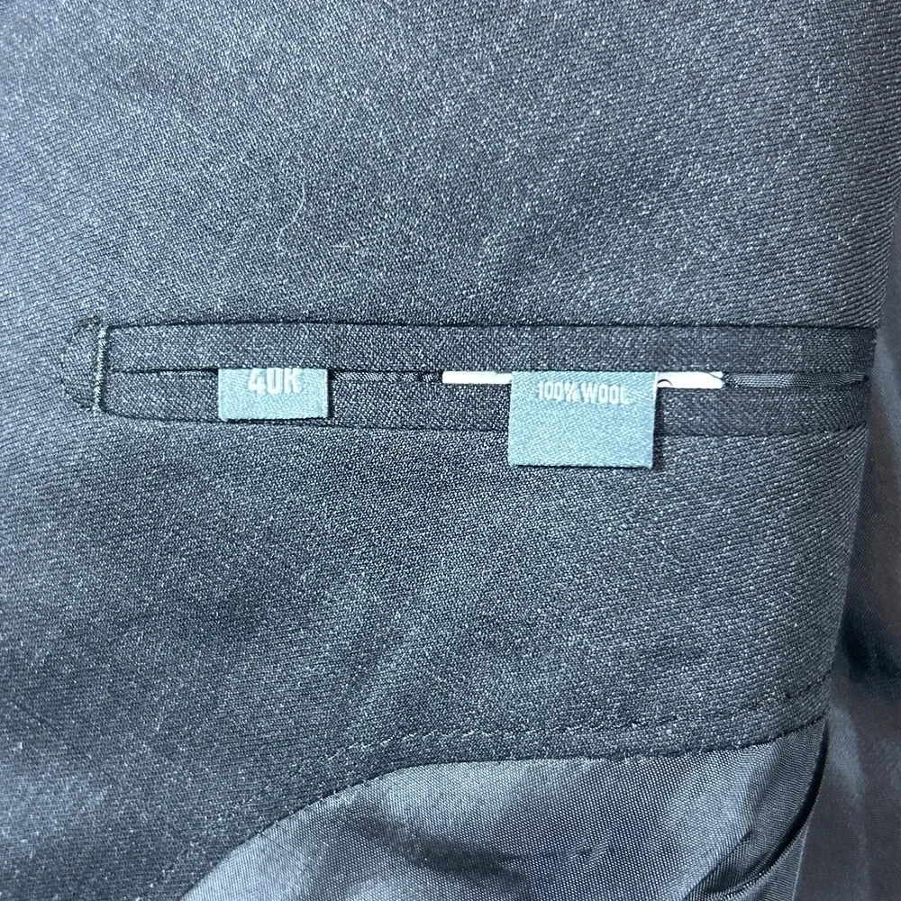Bonobos Jacket Mens 40R Gray Blazer‎ Reda Wool Slim Fit Suit Business Wedding